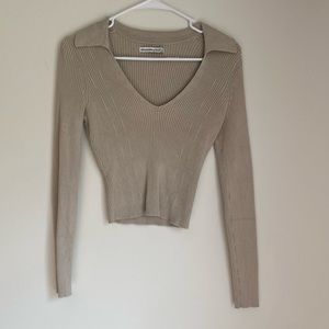 A&F Cropped Long Sleeve